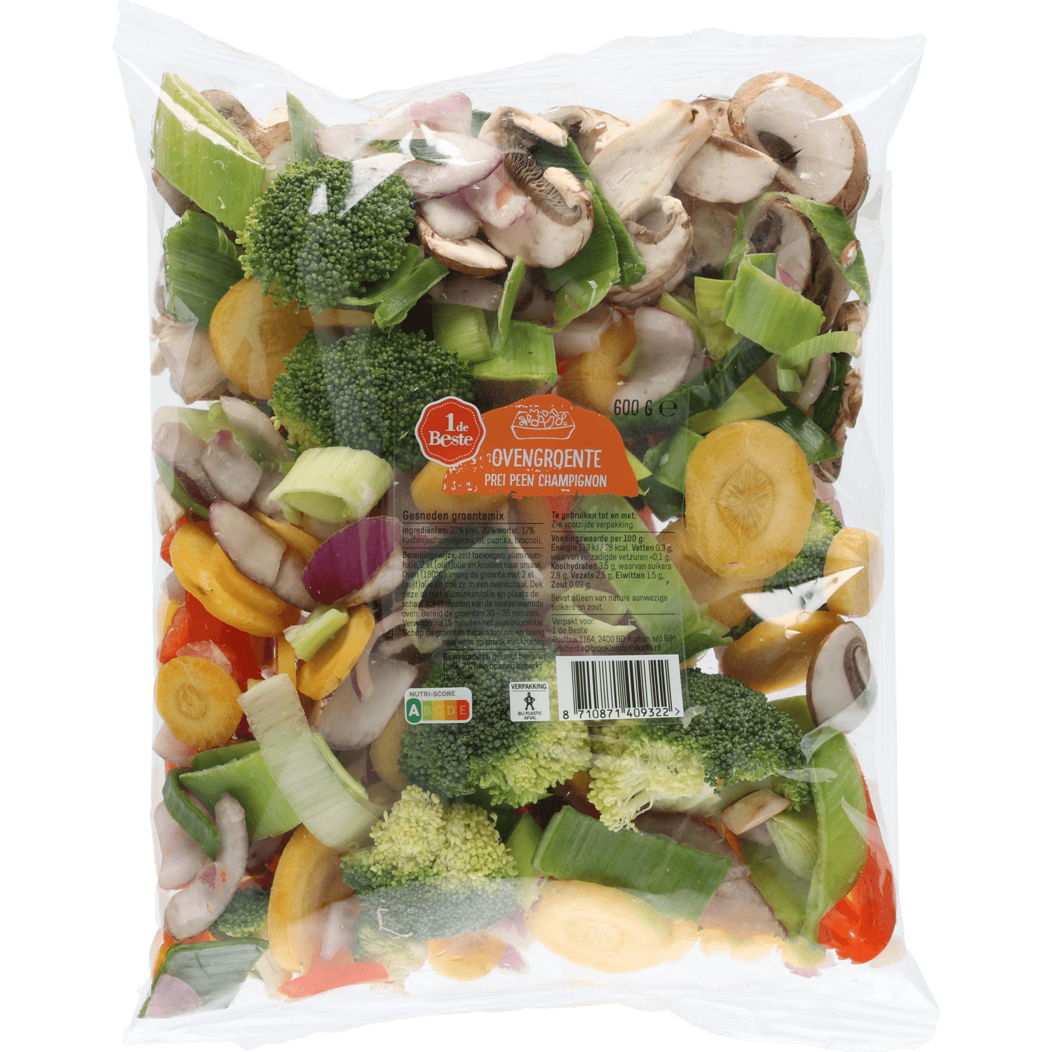 1 De Beste Ovengroente prei peen champignons