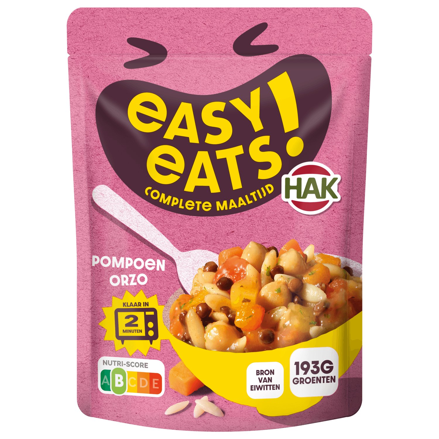 Hak Easy eats Pompoen orzo