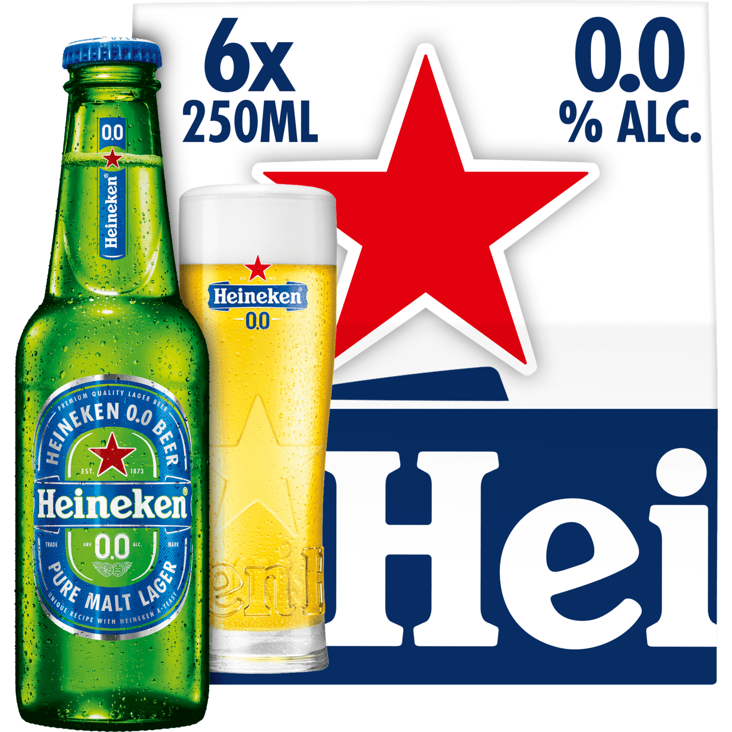Heineken 0.0 % mono pilsener twist-off