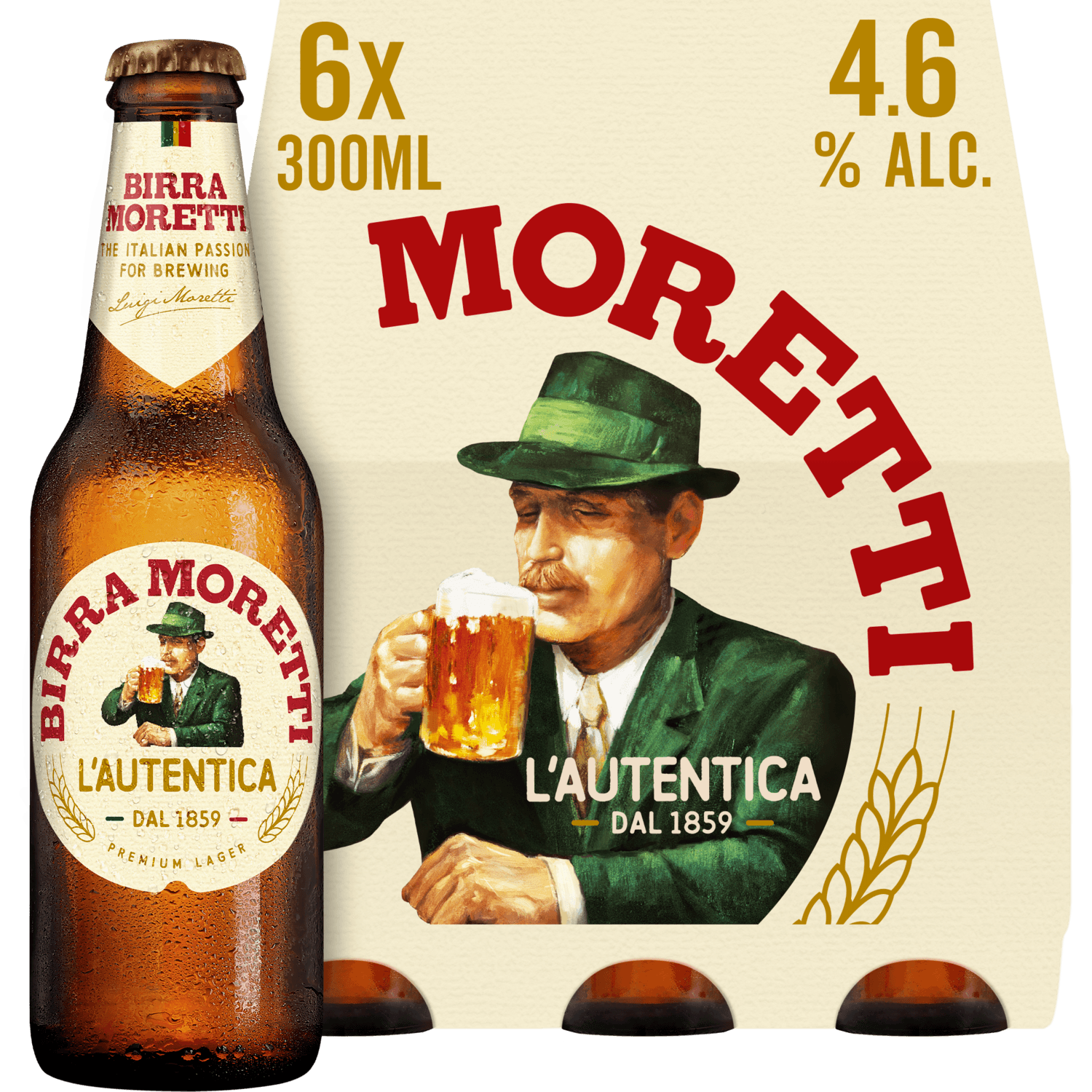 Birra Moretti Pilsener premium