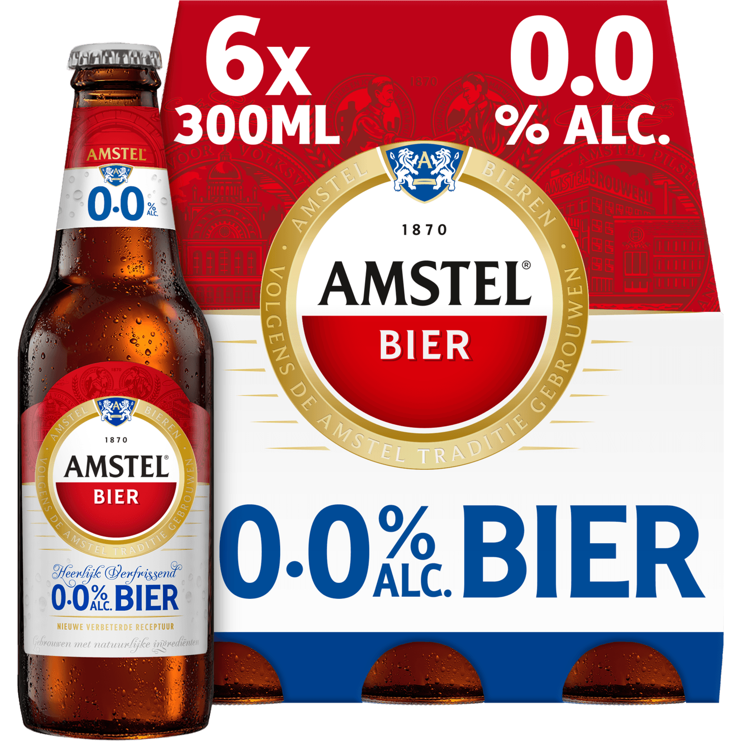 Amstel Pilsener alcoholvrij 6x30cl