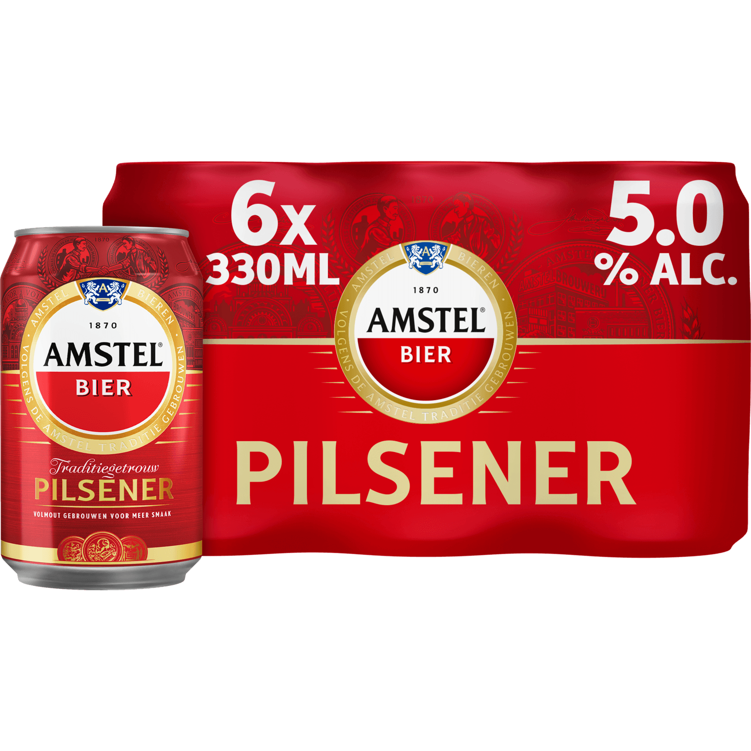 Amstel Pilsener 6x33 cl