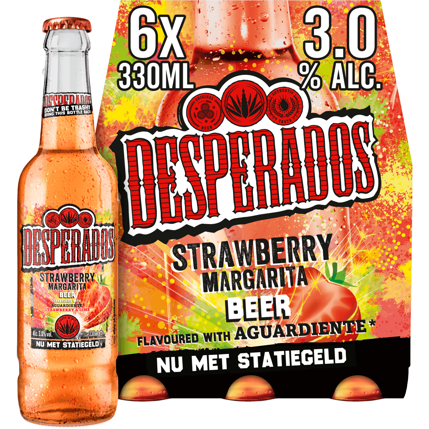 Desperados Strawberry margarita 6x33cl