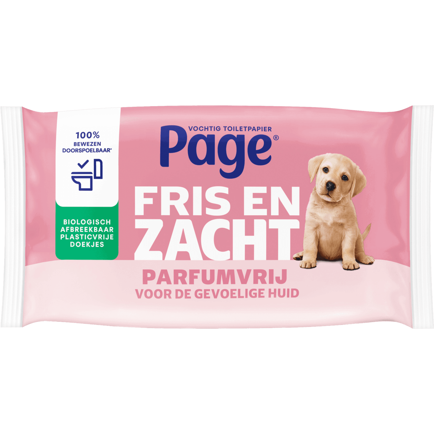 Page Vochtig toiletpapier sensitive