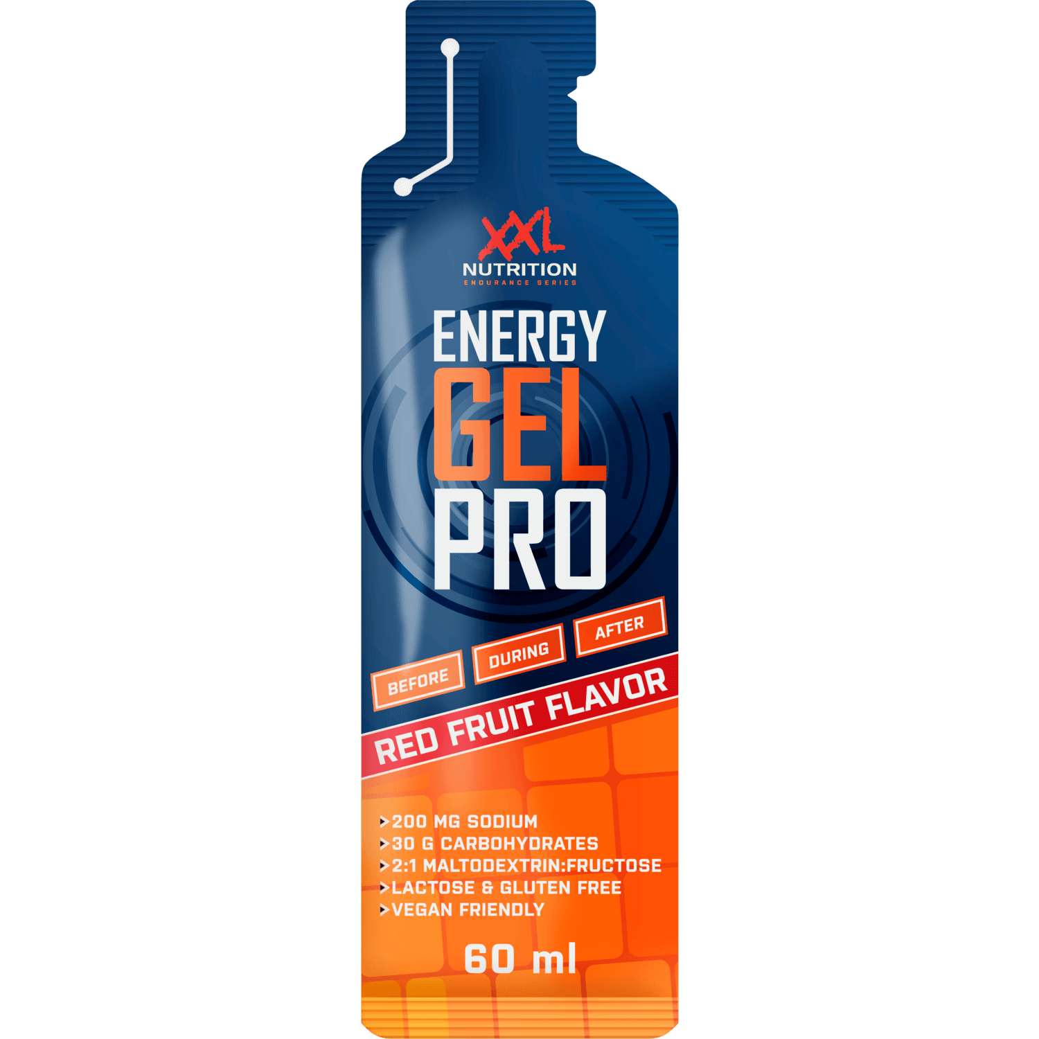 XXL NUTRITION Energy gel pro red fruit