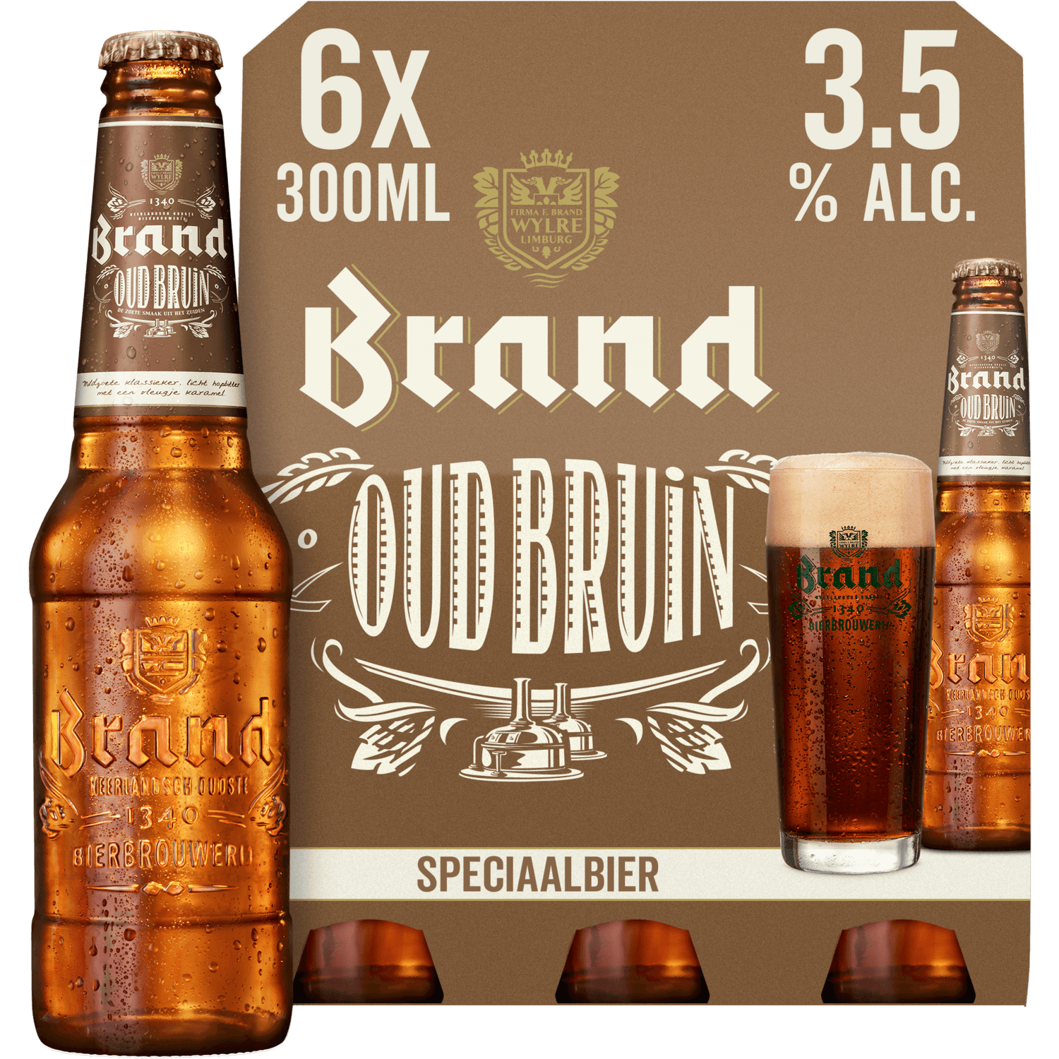 Brand Speciaalbier oud bruin