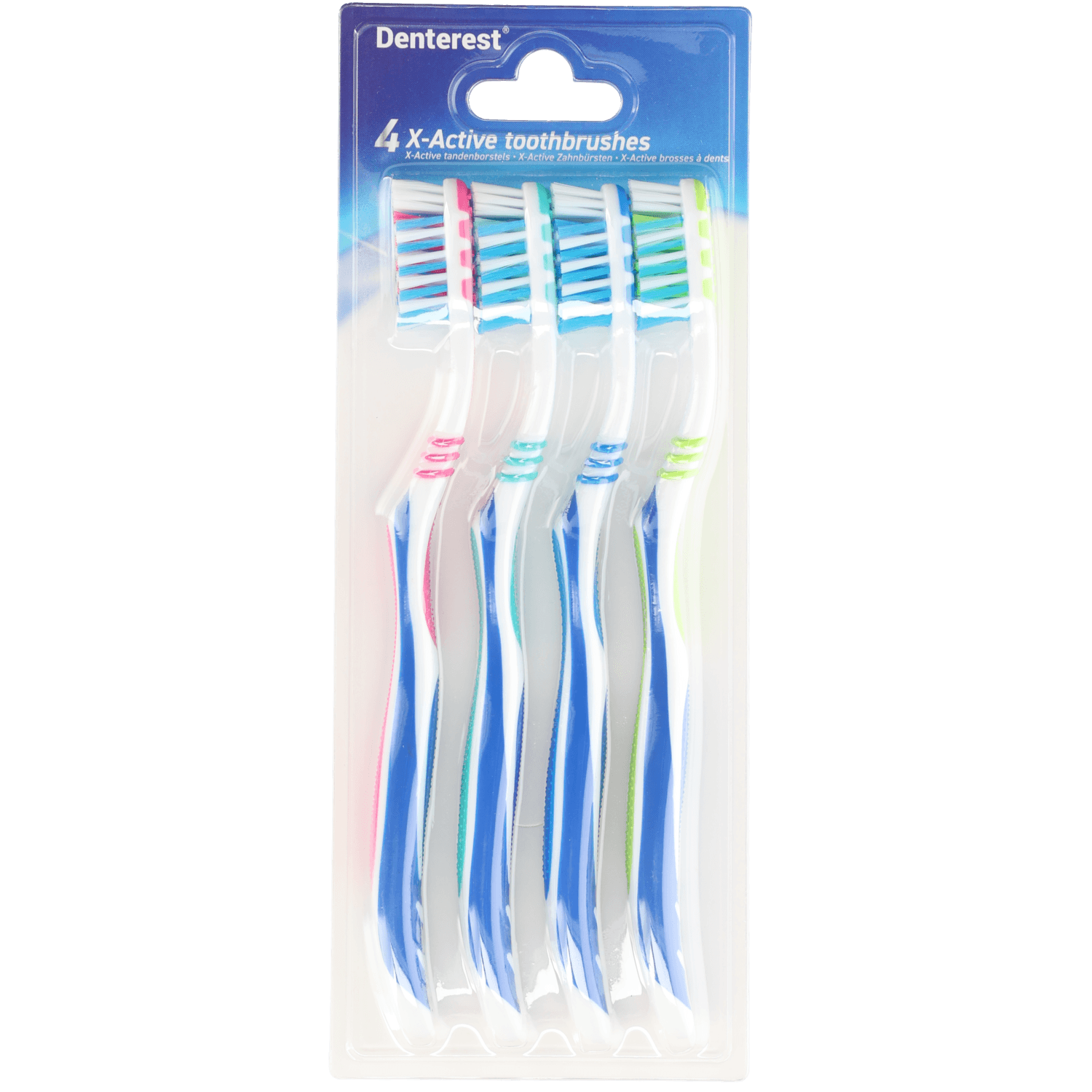 Denterest Tandenborstel x-actief medium