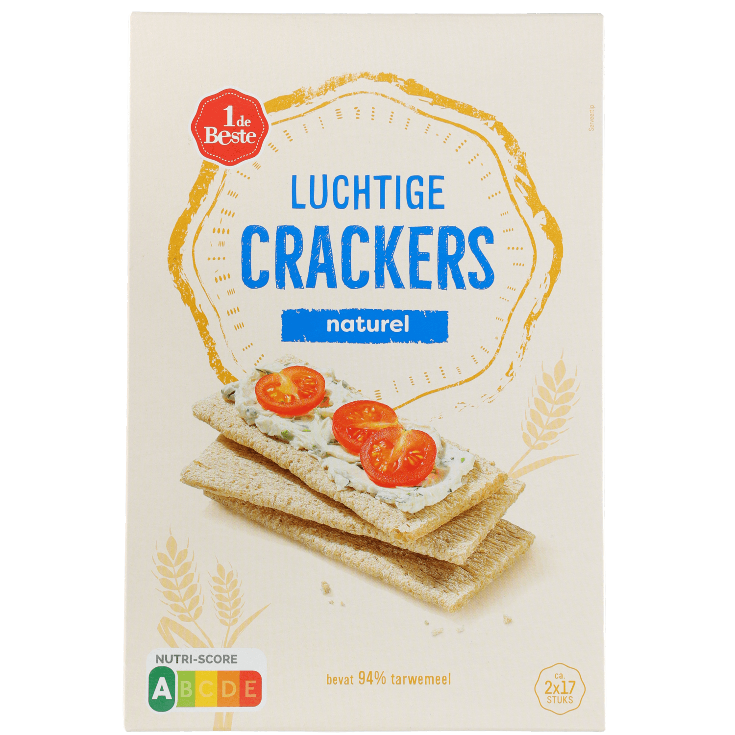 1 De Beste Luchtige crackers naturel
