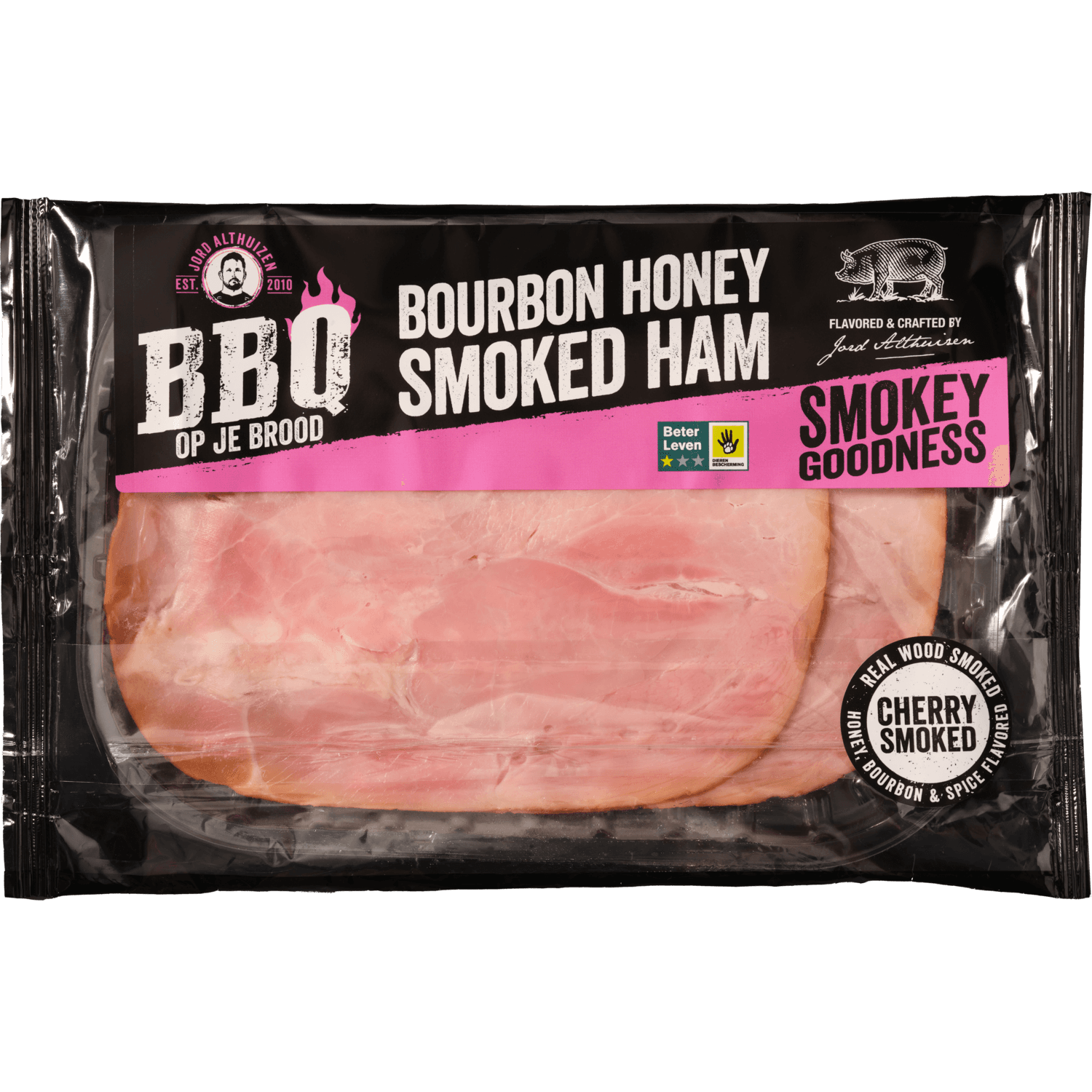 Smokey Goodness Bourbon honey smoked ham