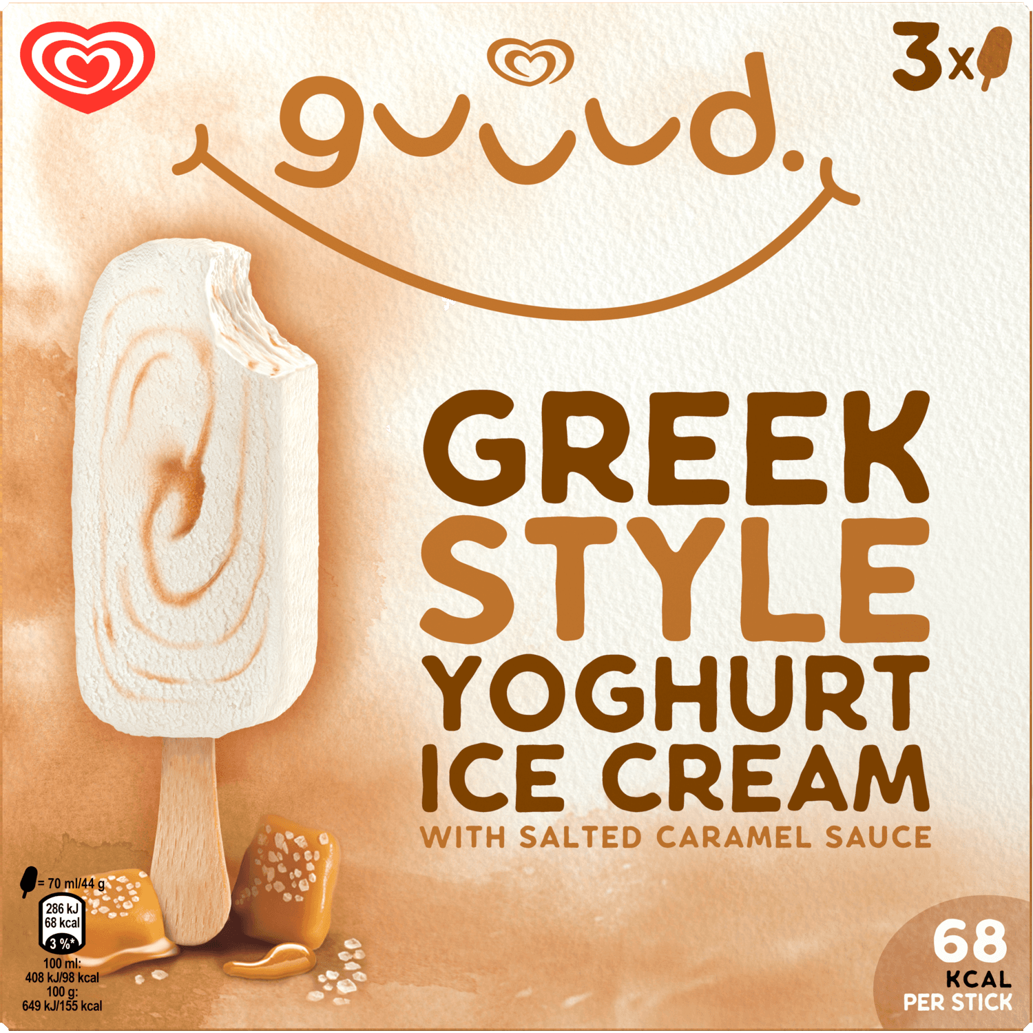 Ola Greek yoghurt salted caramel