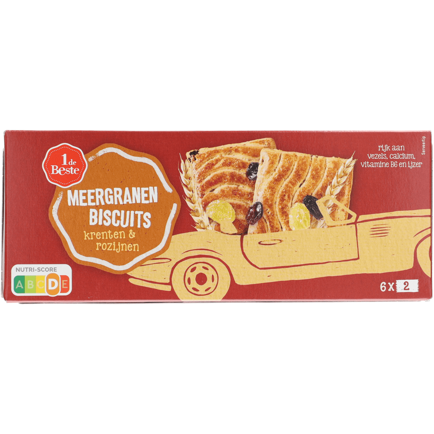 1 De Beste Meergranenbiscuit krent-rozijn