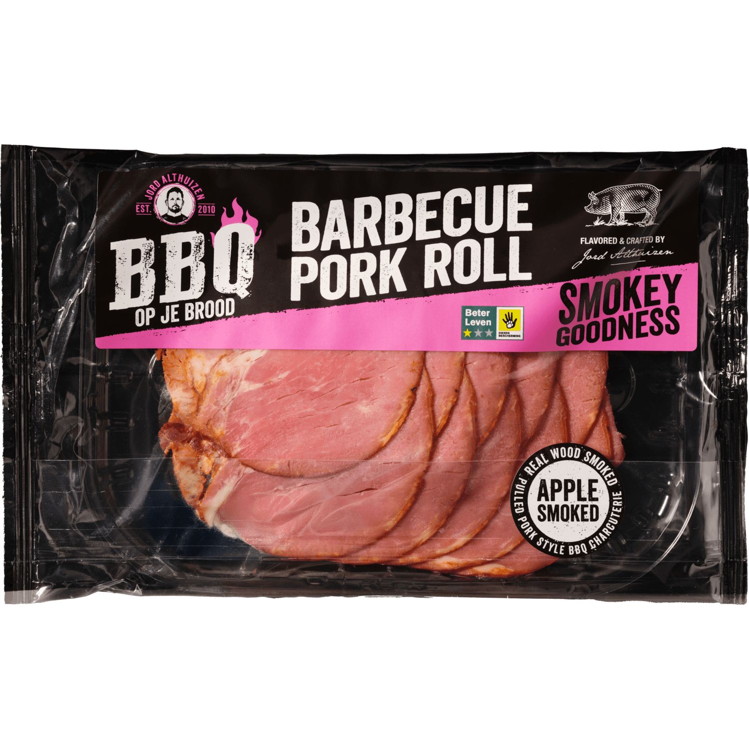 Smokey Goodness Bbq pork roll