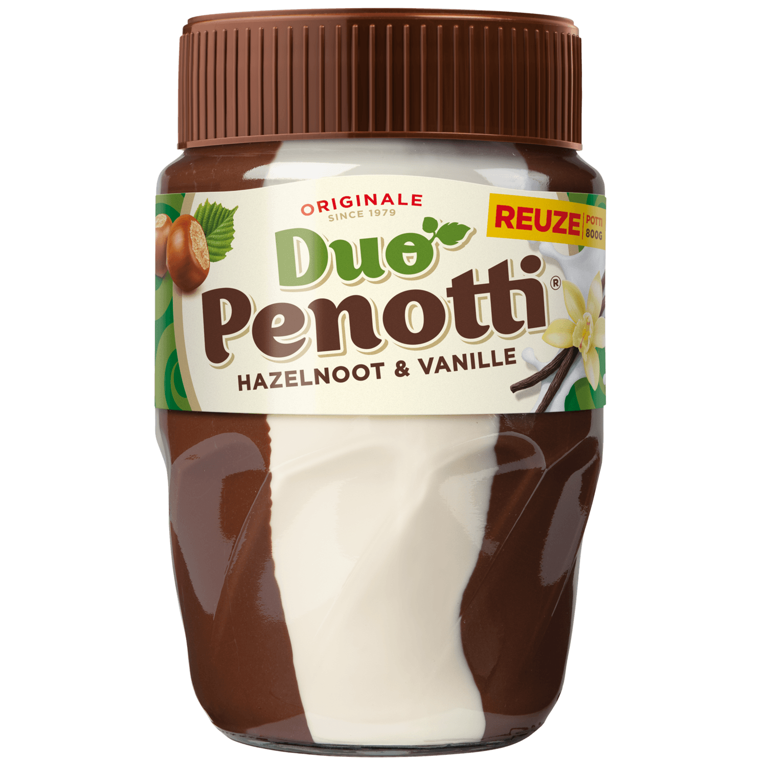 Penotti Duopasta hazelnoot-vanille