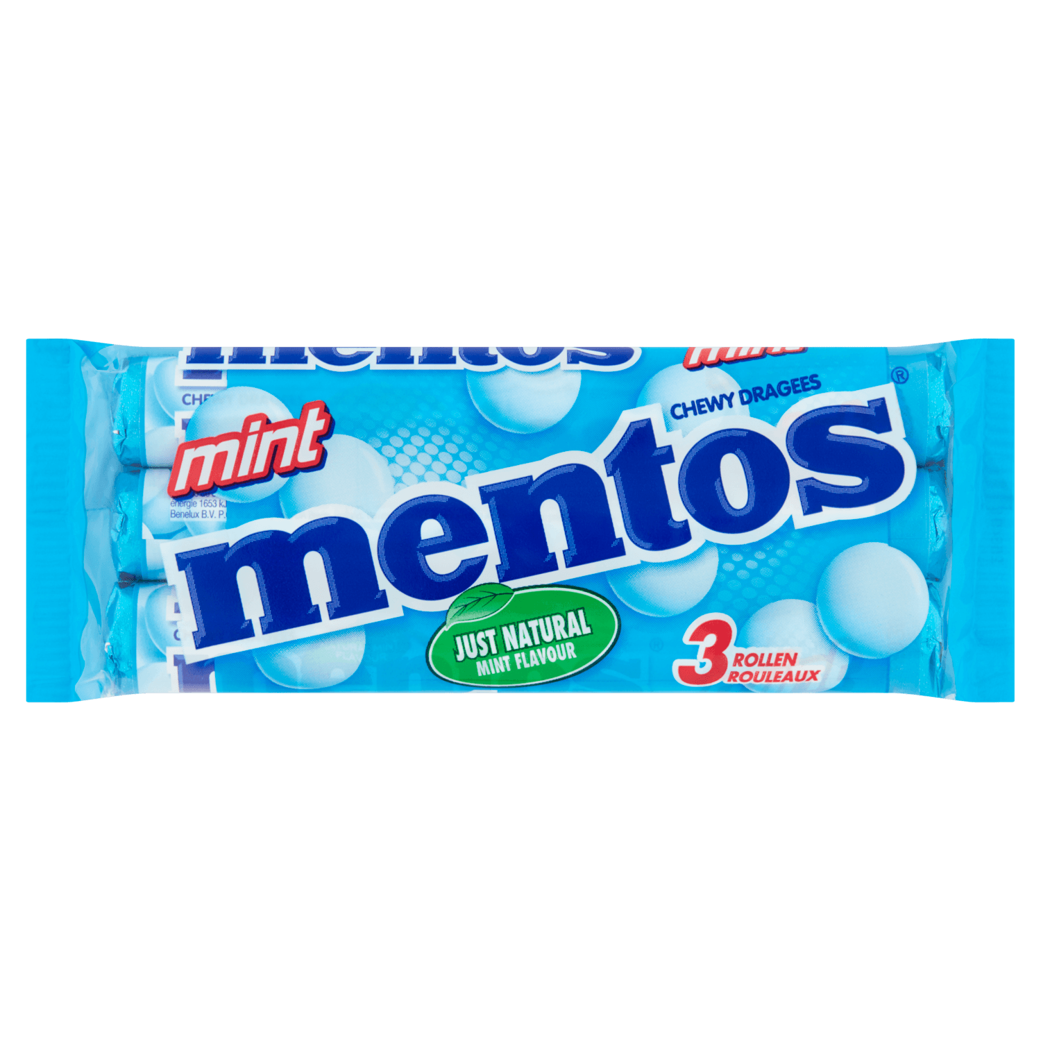 Mentos Mint 3 stuks
