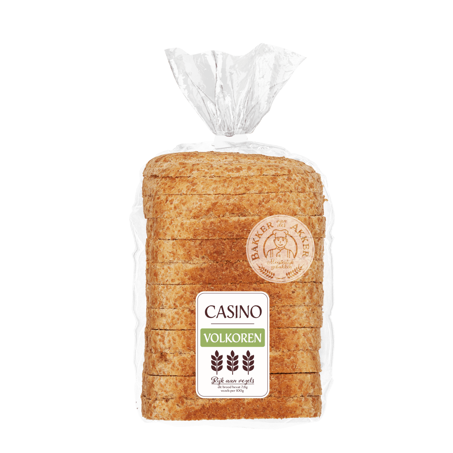 Bakker van der Akker Casino volkoren half