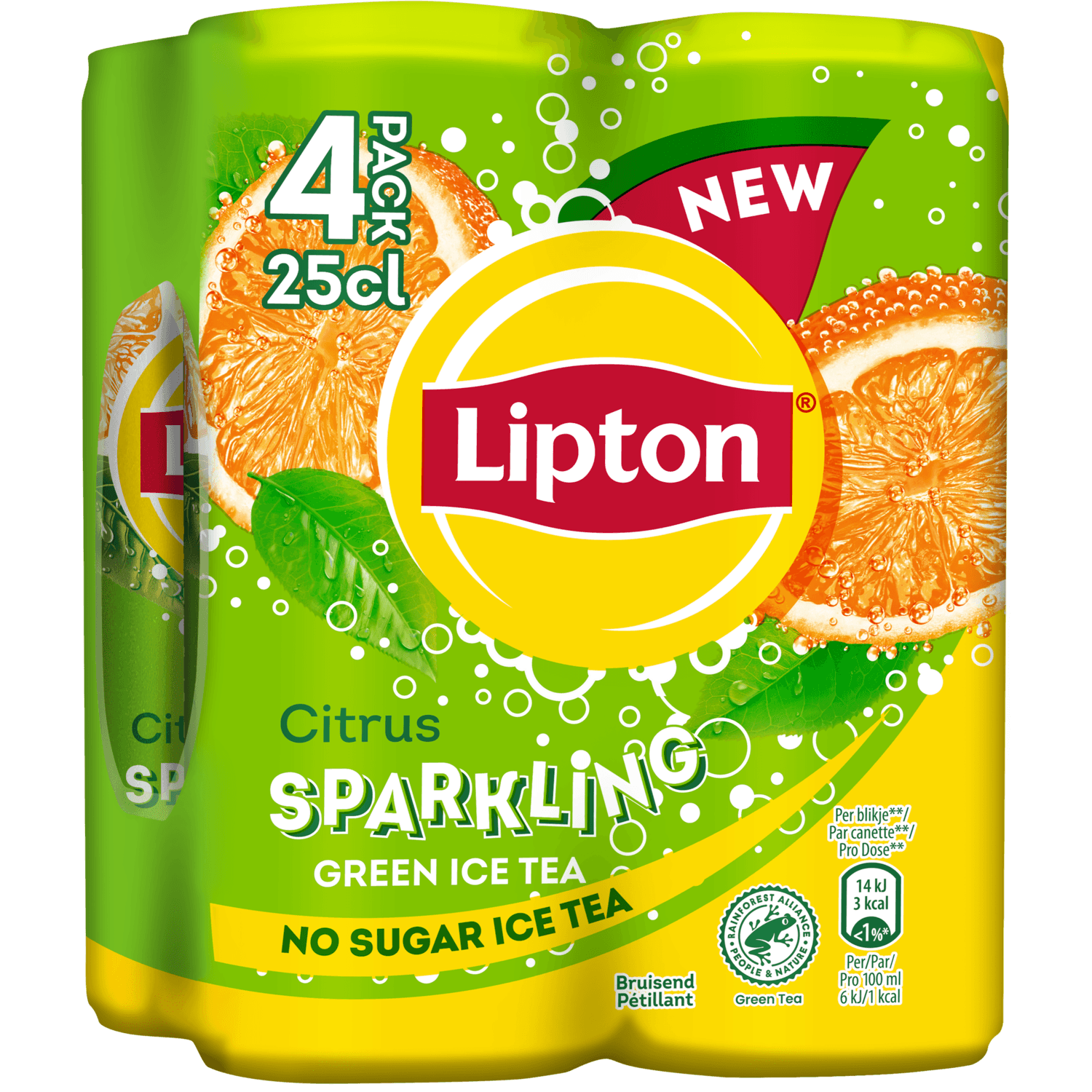 Lipton Ice tea green sparkling citrus