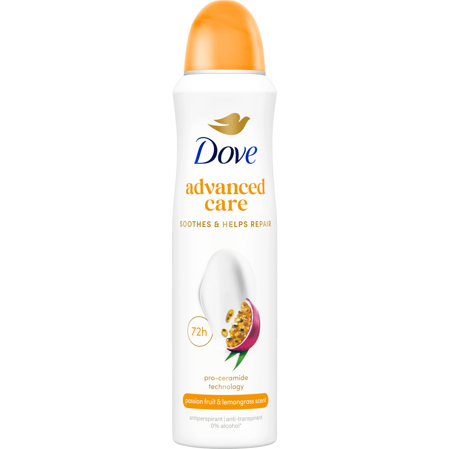 Dove Deospray passion fruit