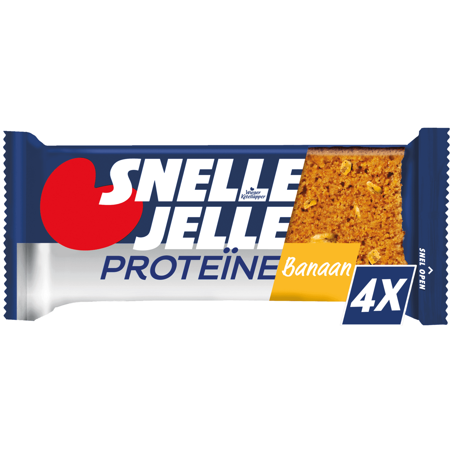 Snelle Jelle Ontbijtkoek proteine banaan 4 st.