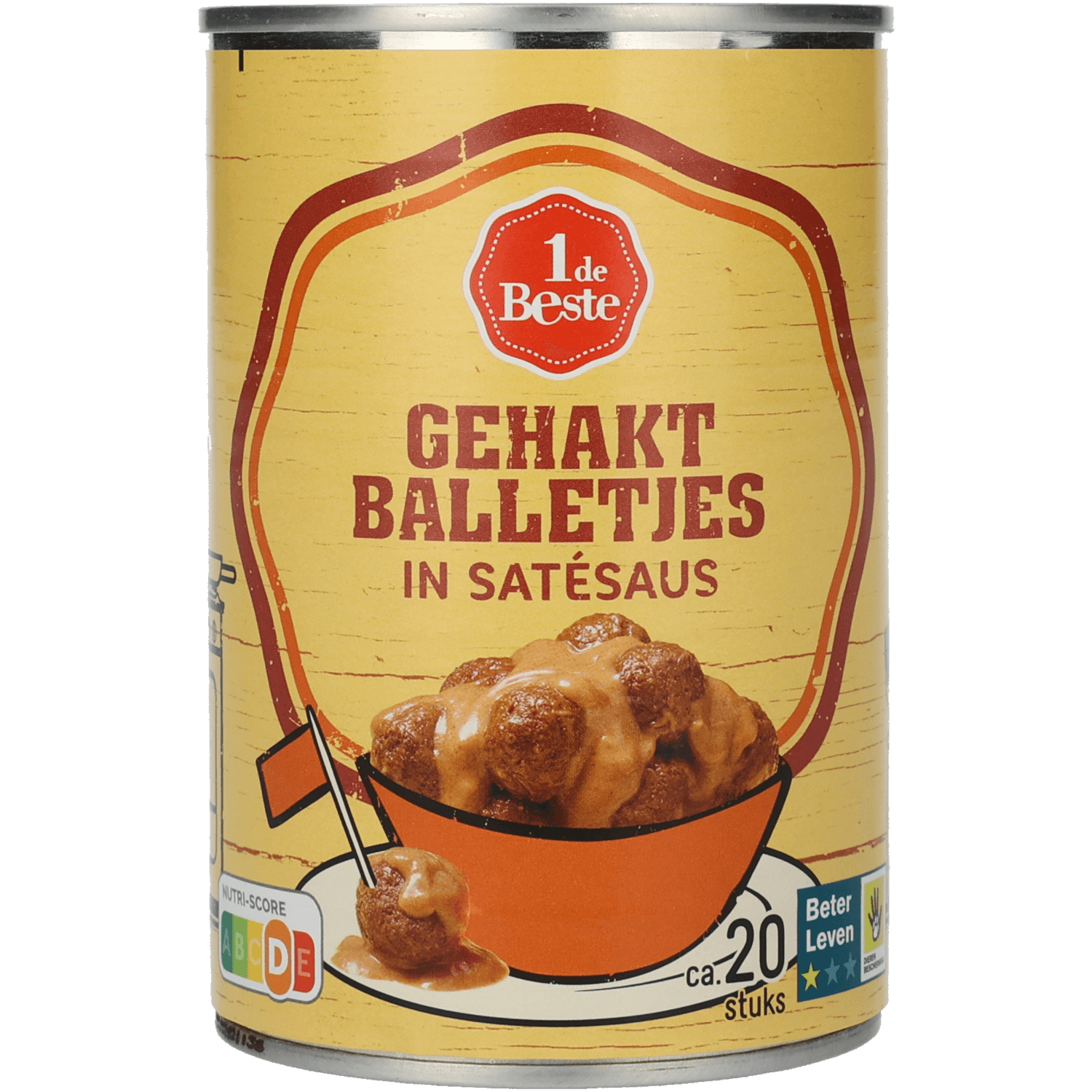1 De Beste Gehaktballetjes in satesaus