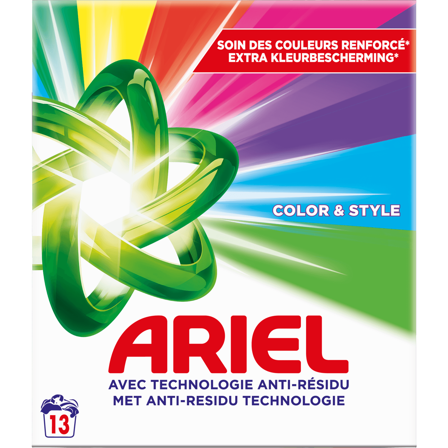 Ariel Wasmiddel poeder color 13 wasbeurten