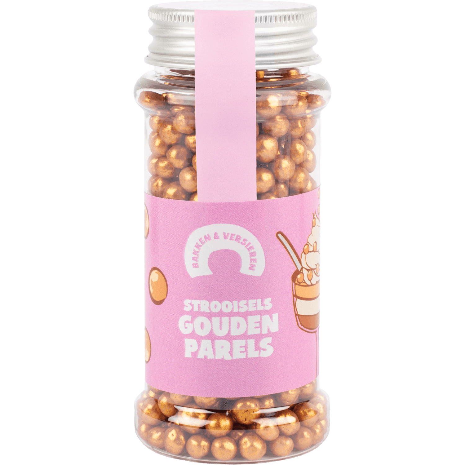 Strooisels gouden parels