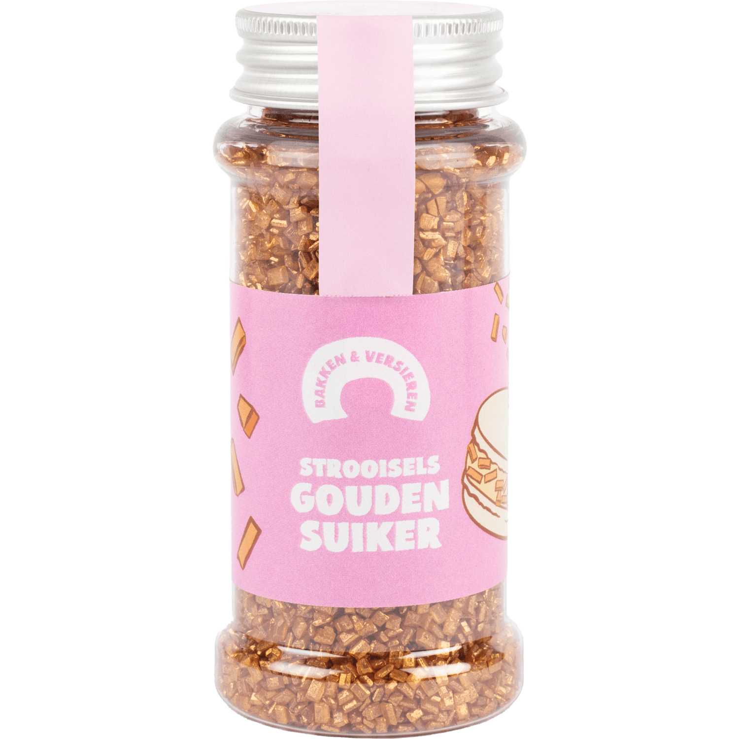 Strooisels gouden suiker