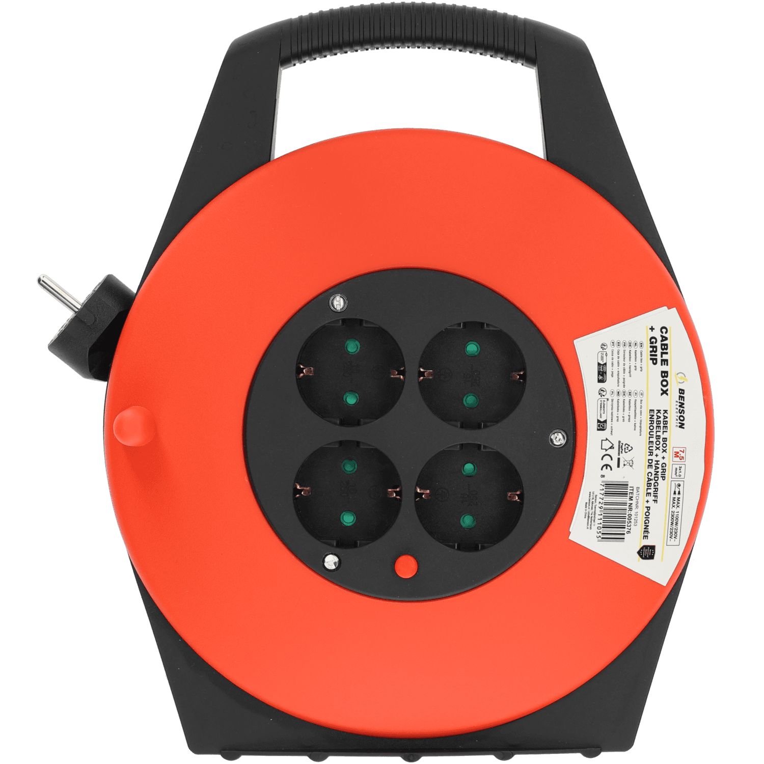 Benson kabelbox 7.5 meter