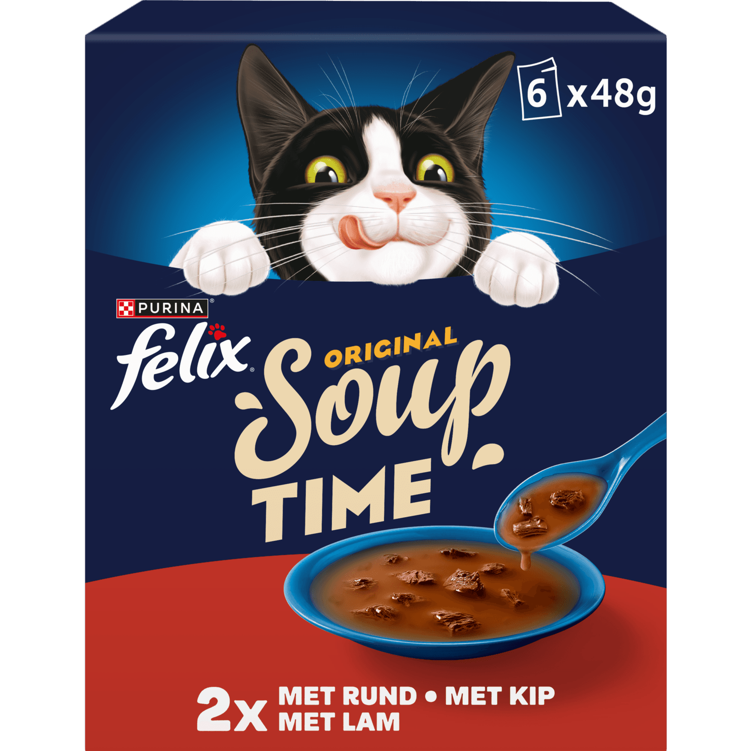 Felix Kattensoep farm selectie