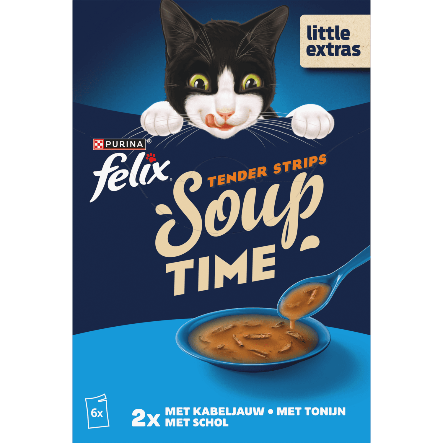 Felix Soup filets vis 6 st.