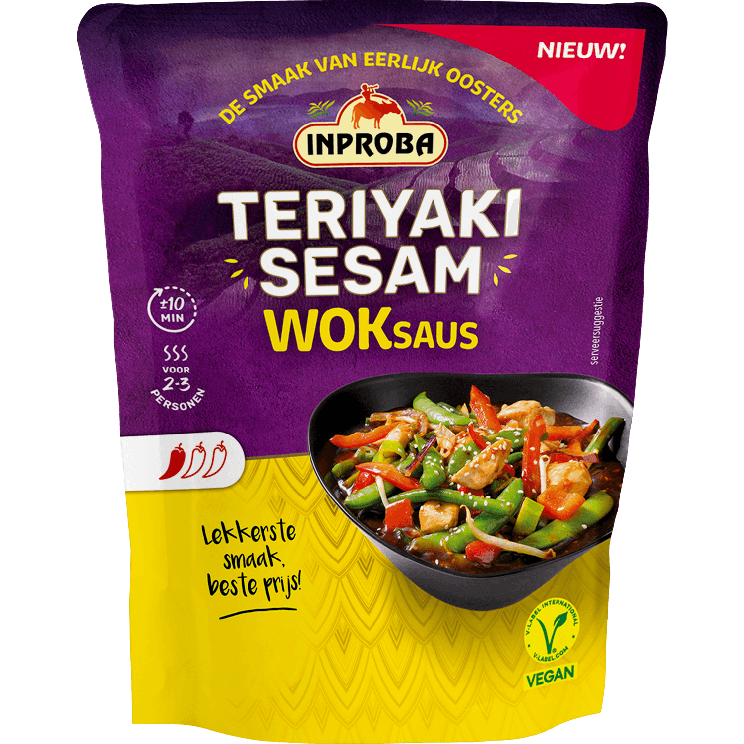 Inproba Woksaus teriyaki sesam