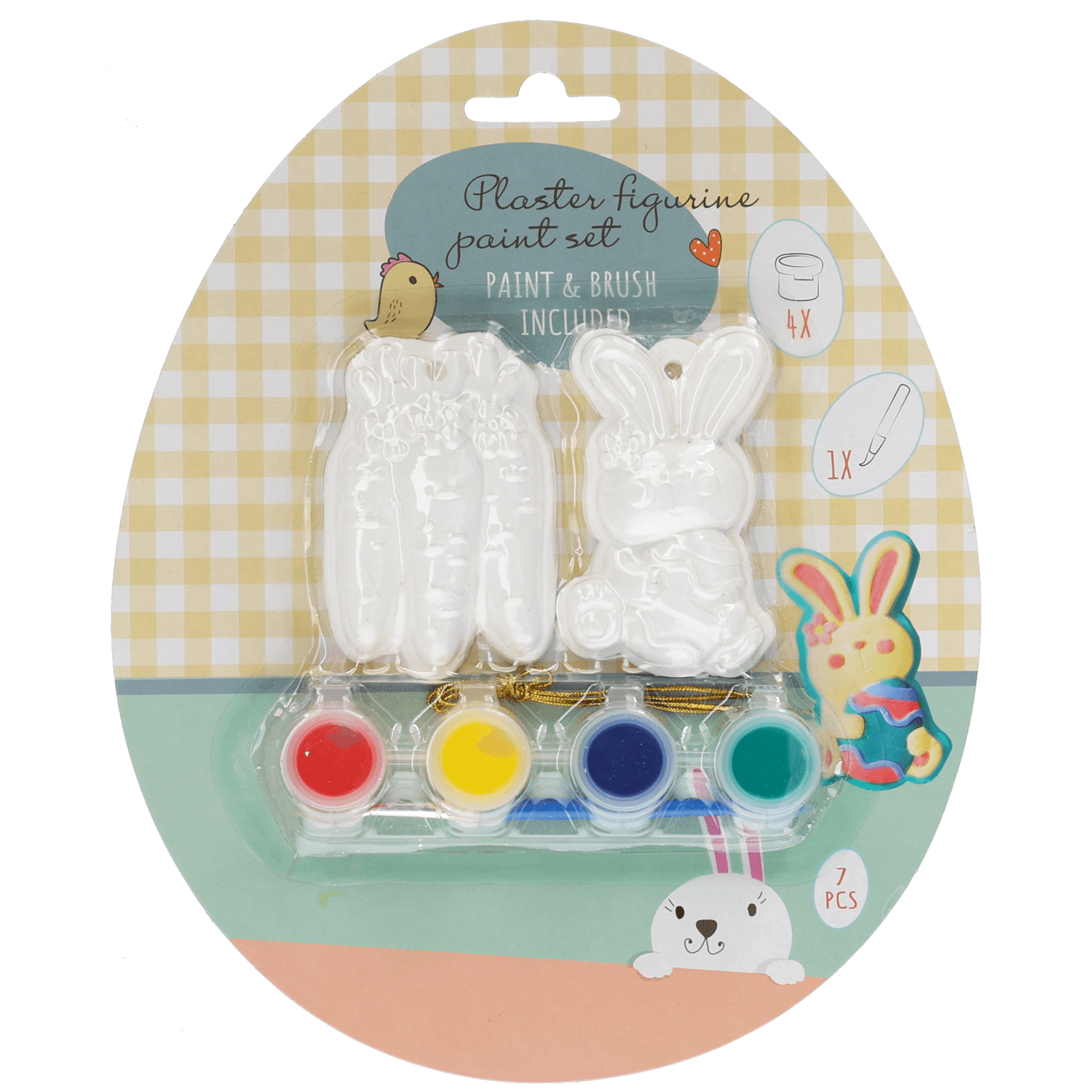 Schilderset gips pasen