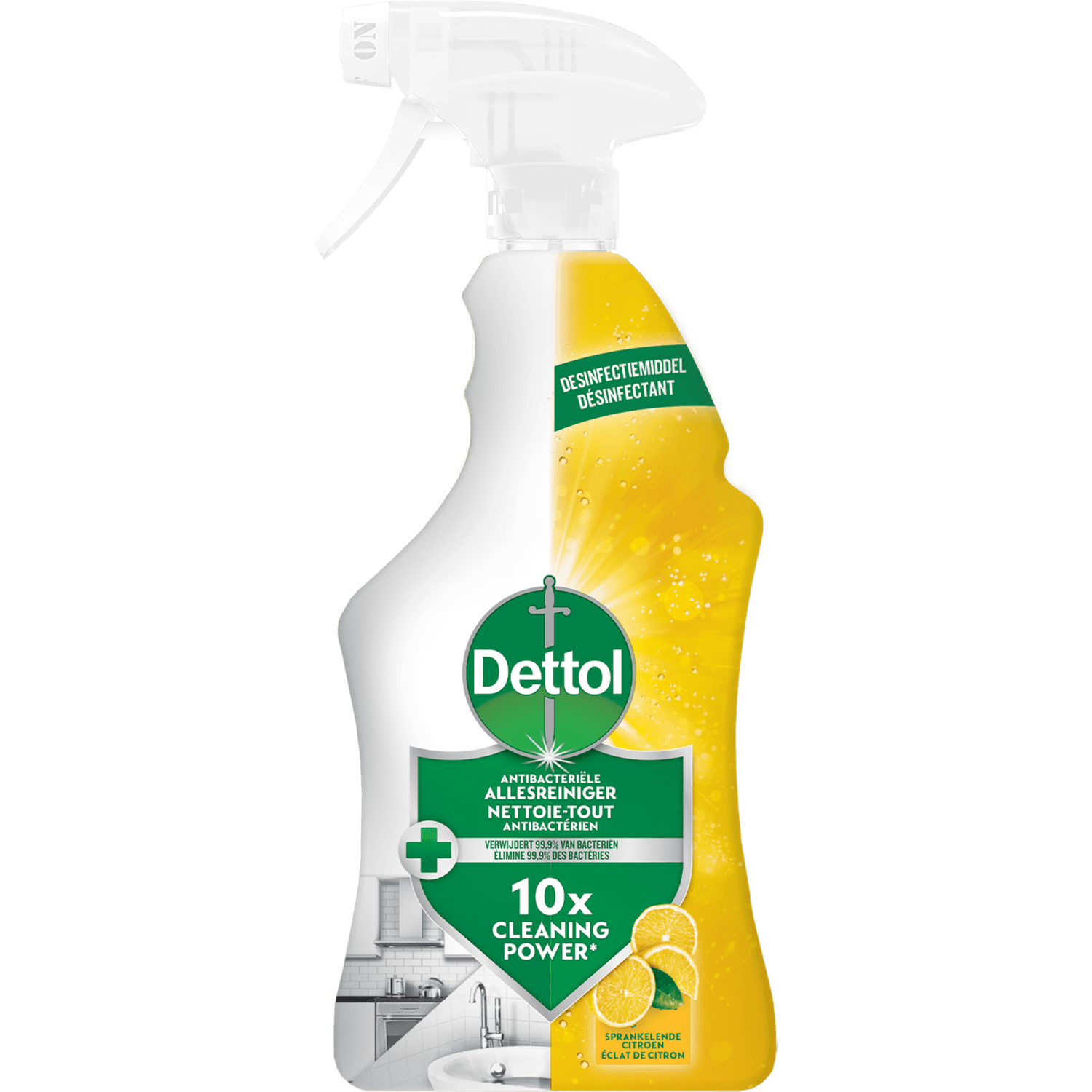 Dettol Allesreiniger spray met citroengeur