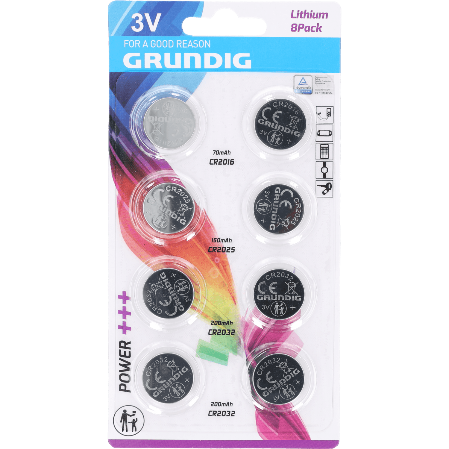 Grundig Knoopcelbatterijen