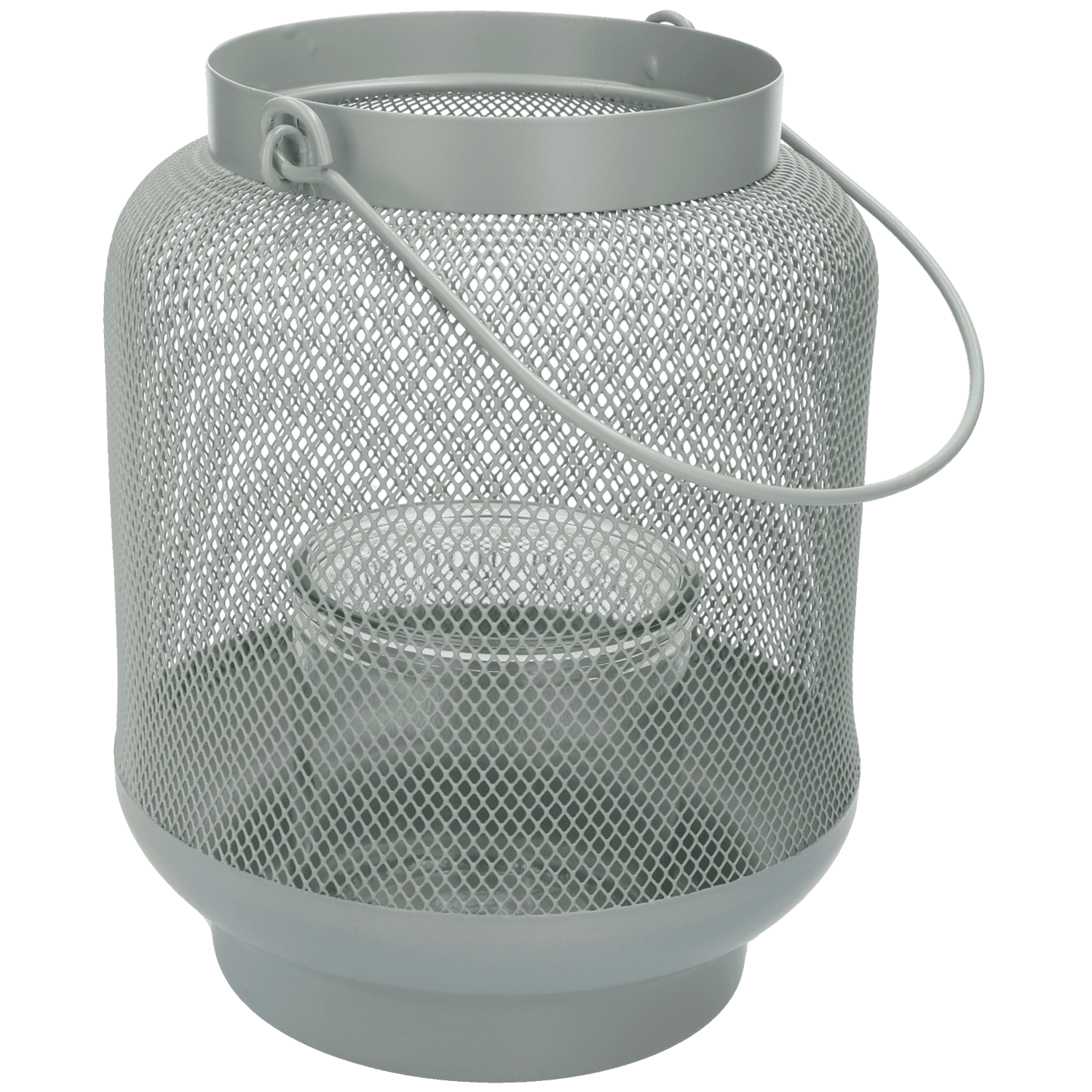 Lantaarn m. sfeerlichthouder 22cm 2ass