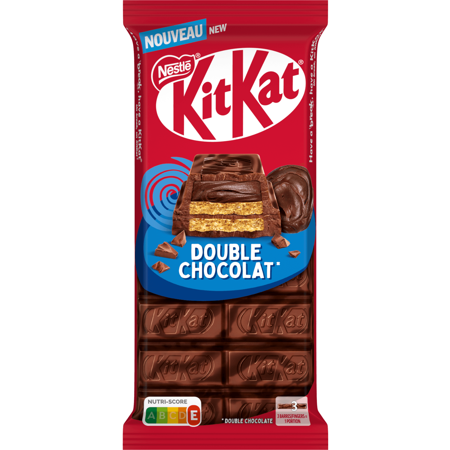 Nestlé Kitkat dubbel chocolade