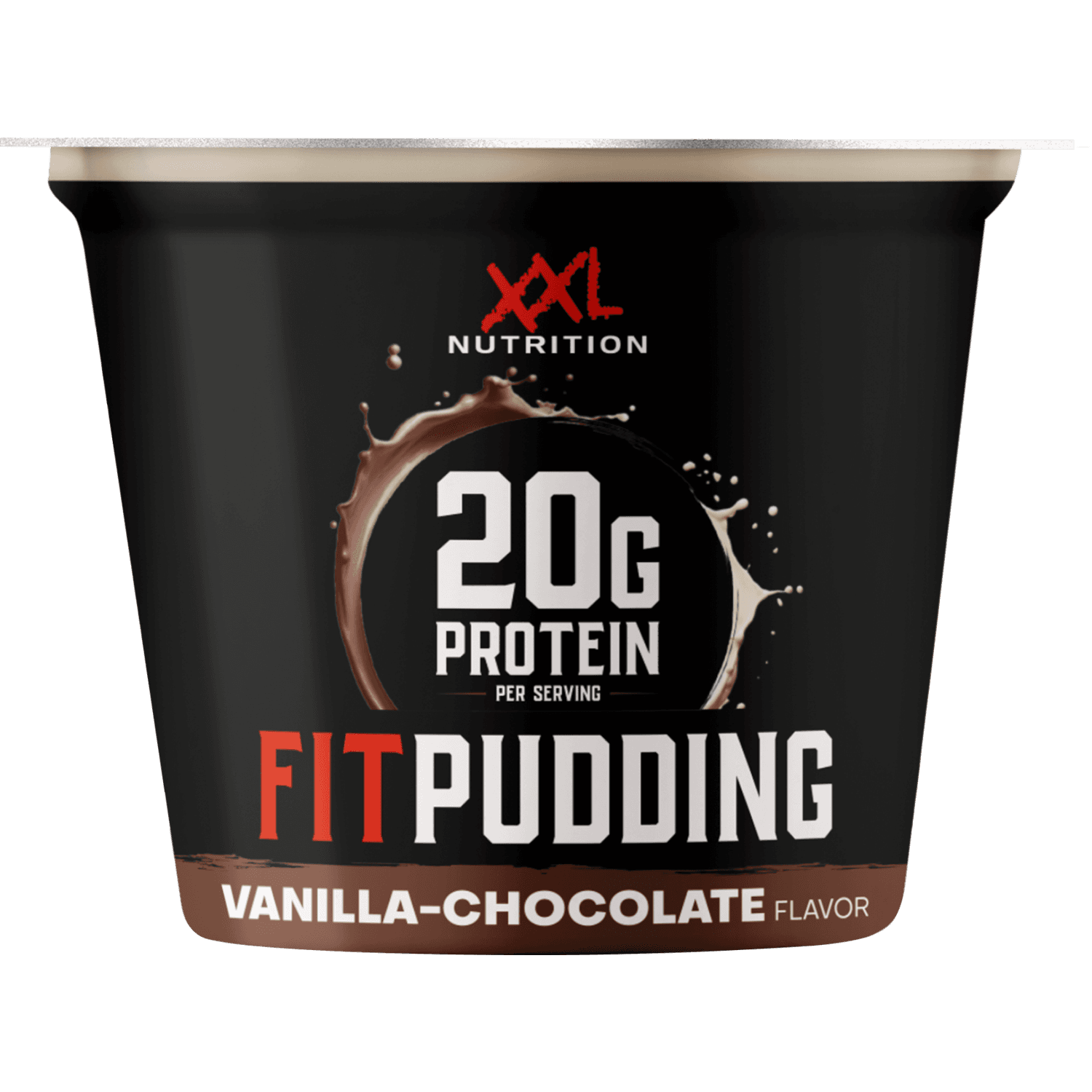 XXL Fit Protein pudding vanille chocolade