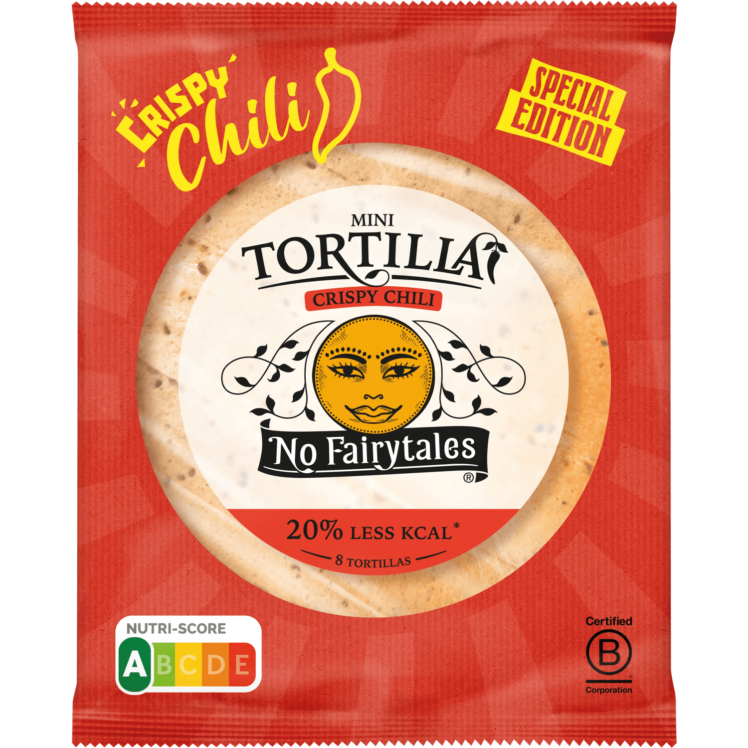 No Fairytales Mini tortilla crispy chili