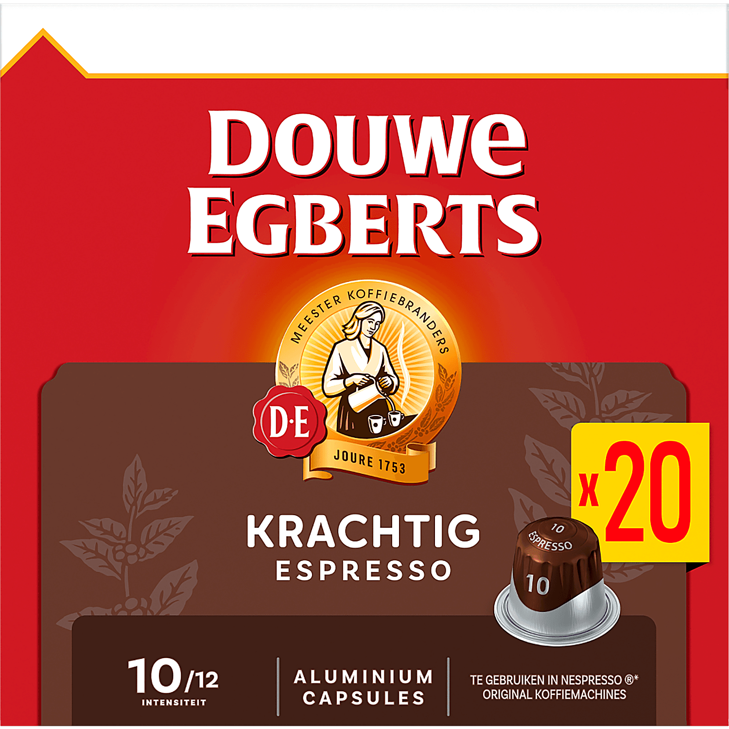 Douwe Egberts Espresso Krachtig koffiecups voordeelpak