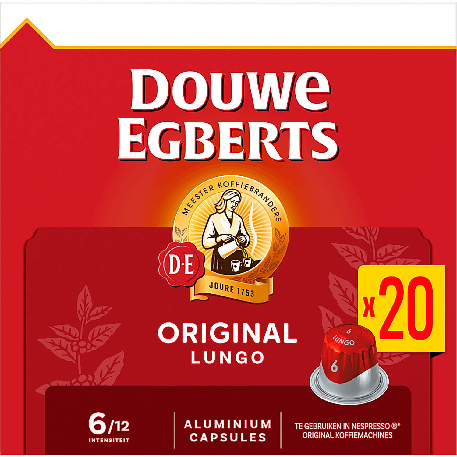 Douwe Egberts Lungo Original koffiecups voordeelpak