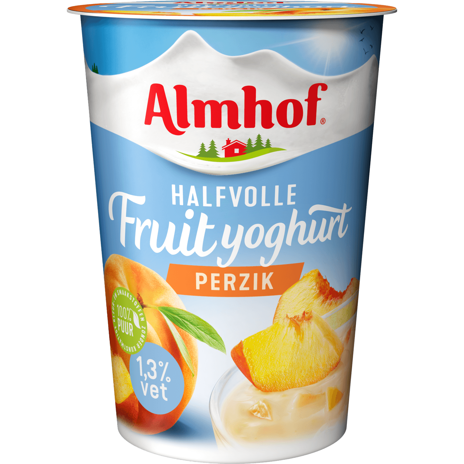 Almhof Halfvolle fruityoghurt perzik