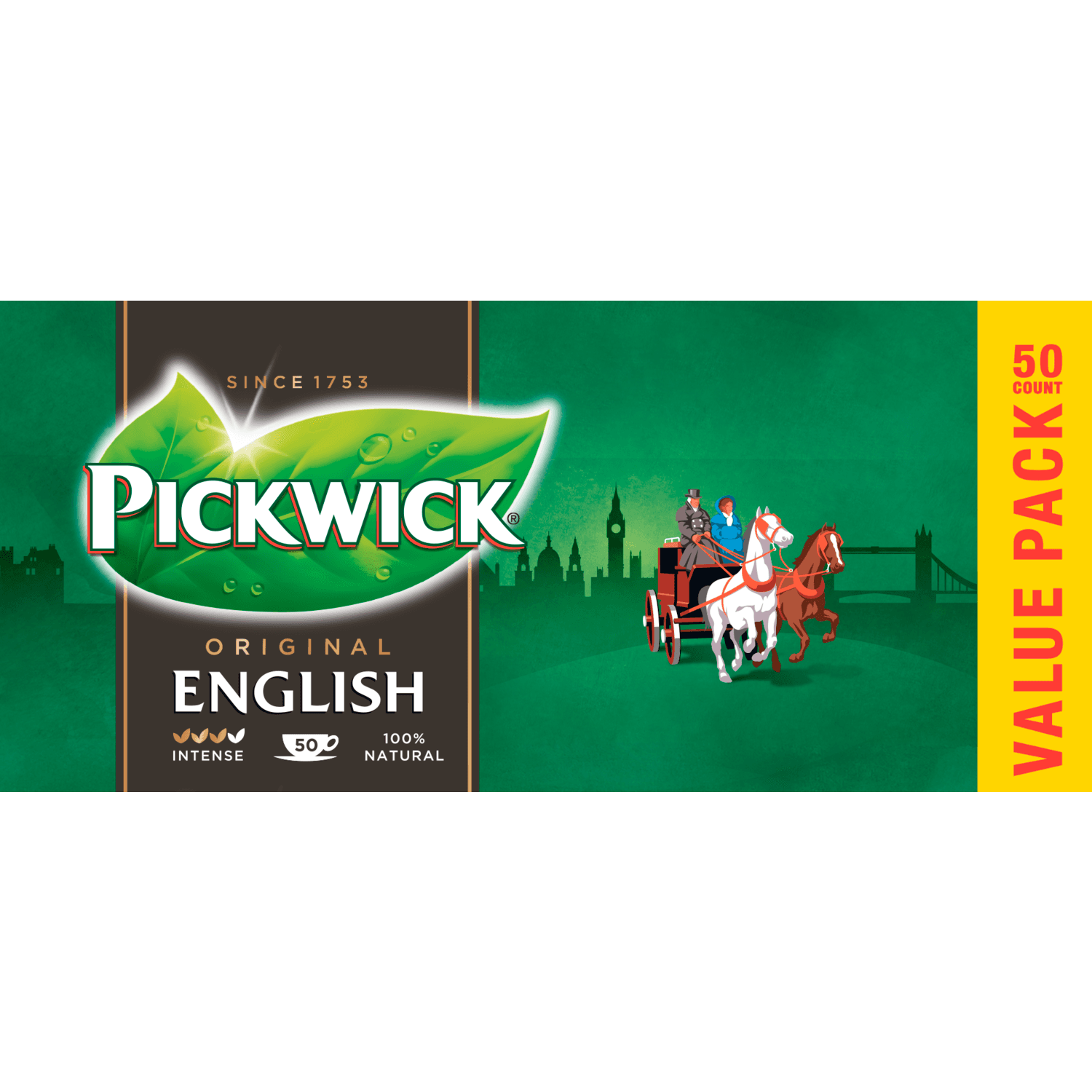 Pickwick English zwarte thee voordeelpak