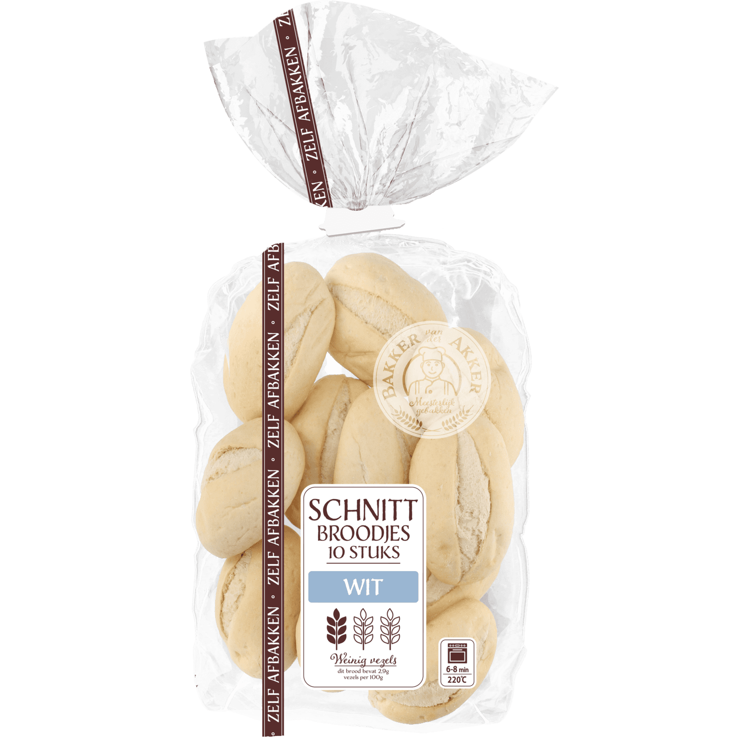 Bakker van der Akker Schnittbroodjes wit