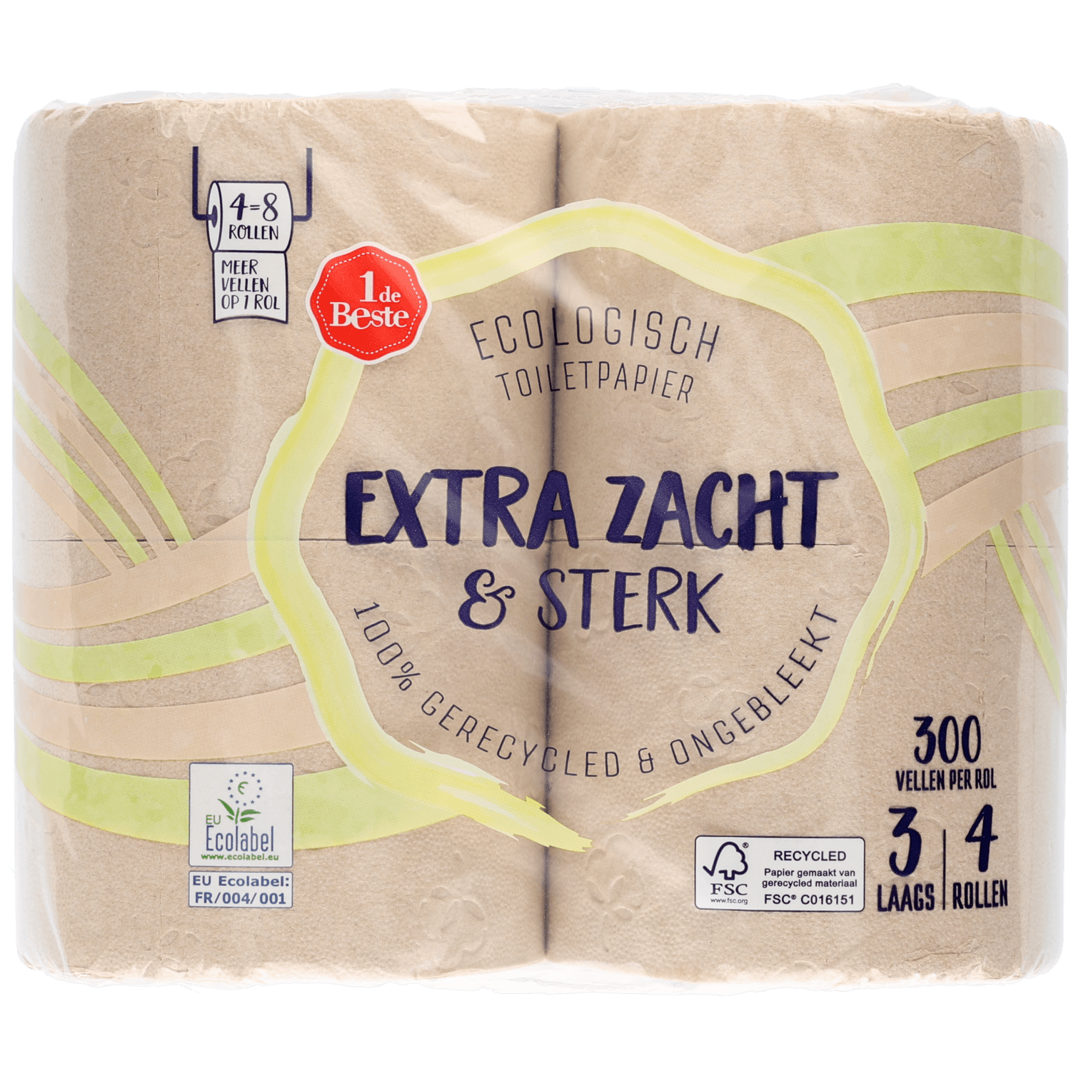 1 De Beste Toiletpapier ecologisch 3 laags