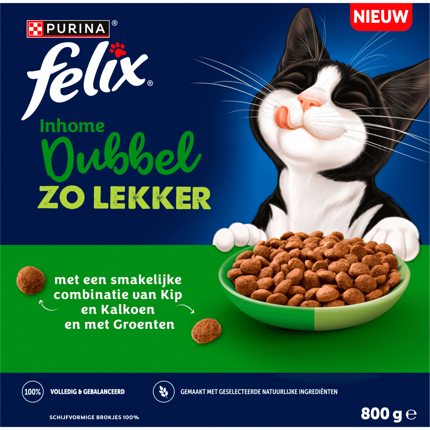 Felix Kattenvoer inhome dubbel zo lekker