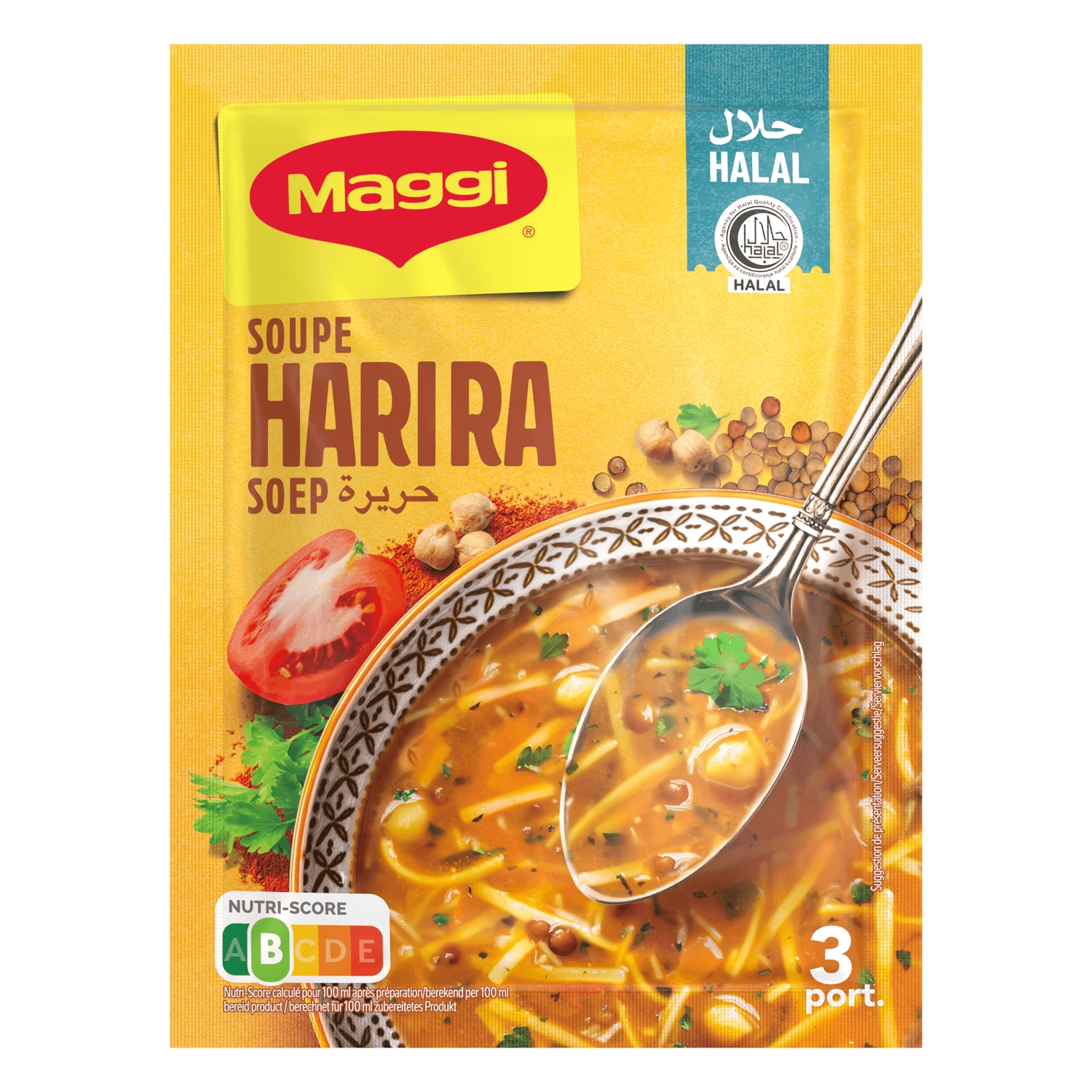 Maggi Droge soep harira