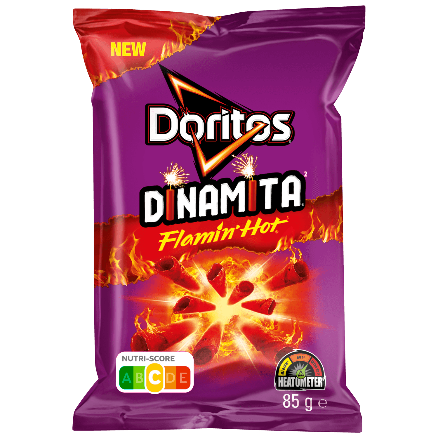 Doritos Tortilla chips dinamita flamin hot