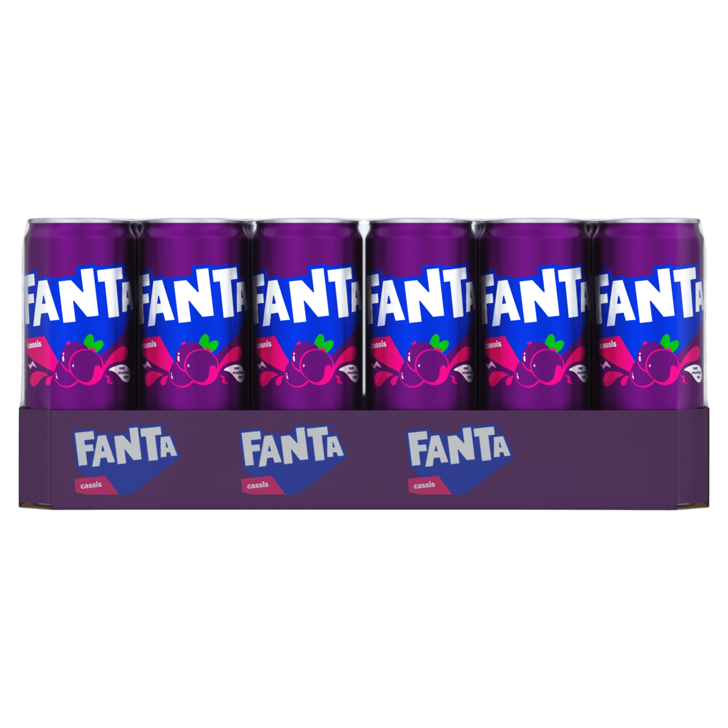 Fanta Cassis blik 24x33 cl