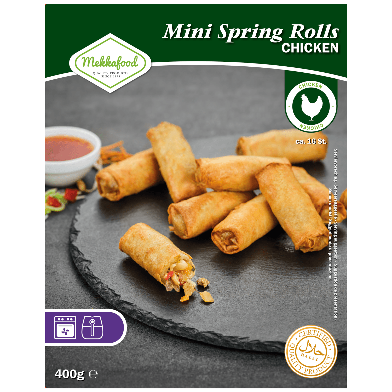 Mekkafood Spring rolls chicken
