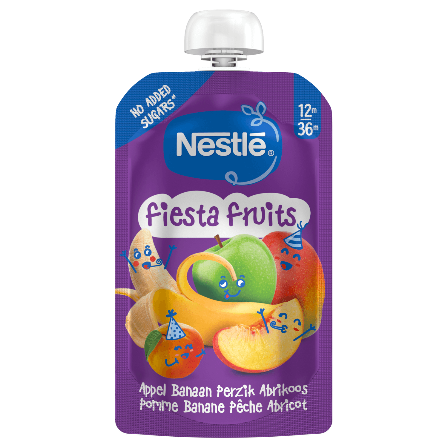 Nestlé Fiesta fruits knijpfruit 12mnd