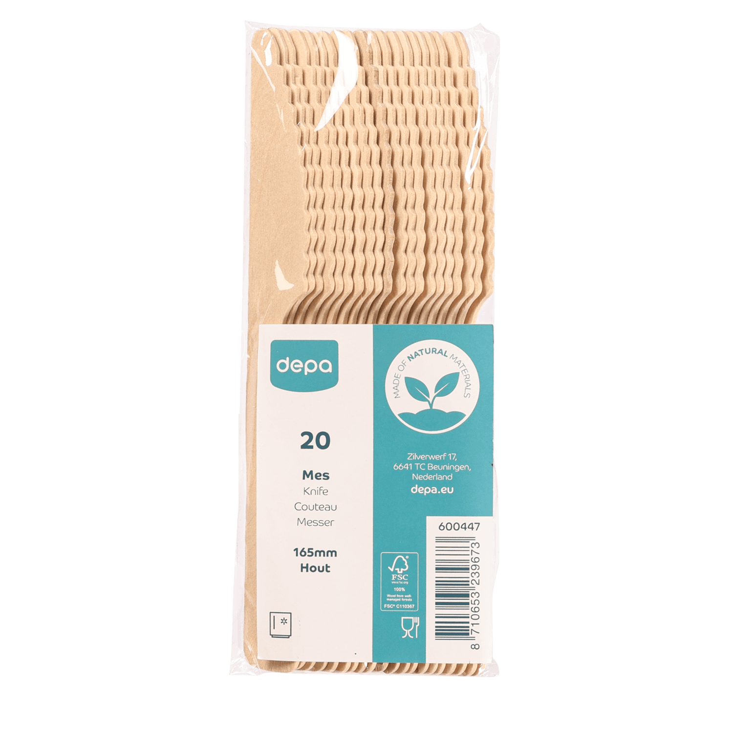 Depa Mes hout 16cm 20 st.